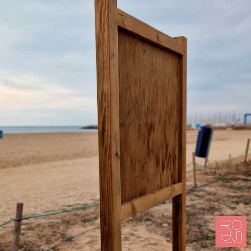 Cartellera recuperació de dunes amb Stratimage